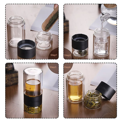 Portable Glass Tea Infuser